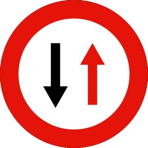señales de tráfico y su significado señal R5