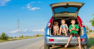 consejos para viajar con niños en coche