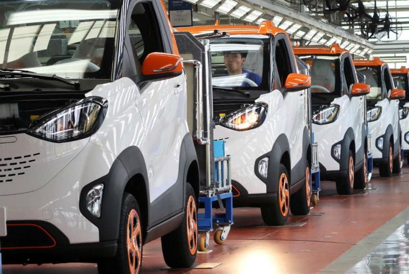 coches electricos en china
