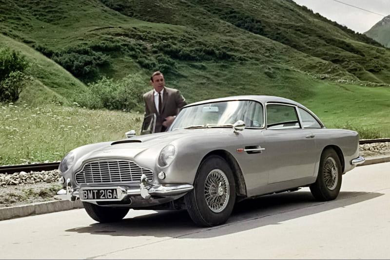los coches de James Bond: Aston Martin DB5