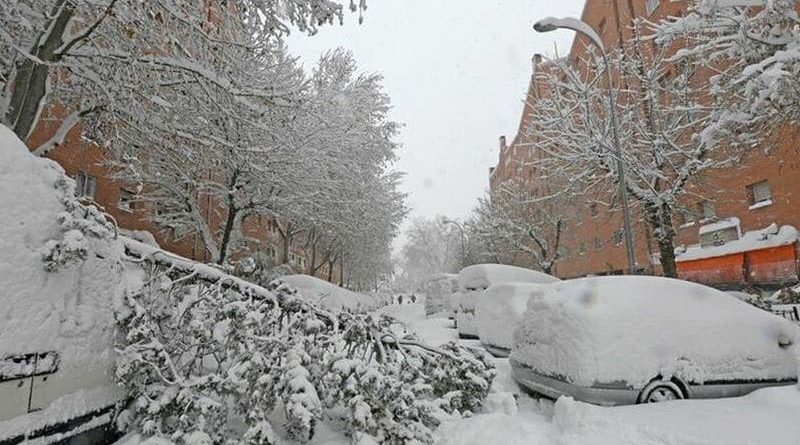 nieve en España