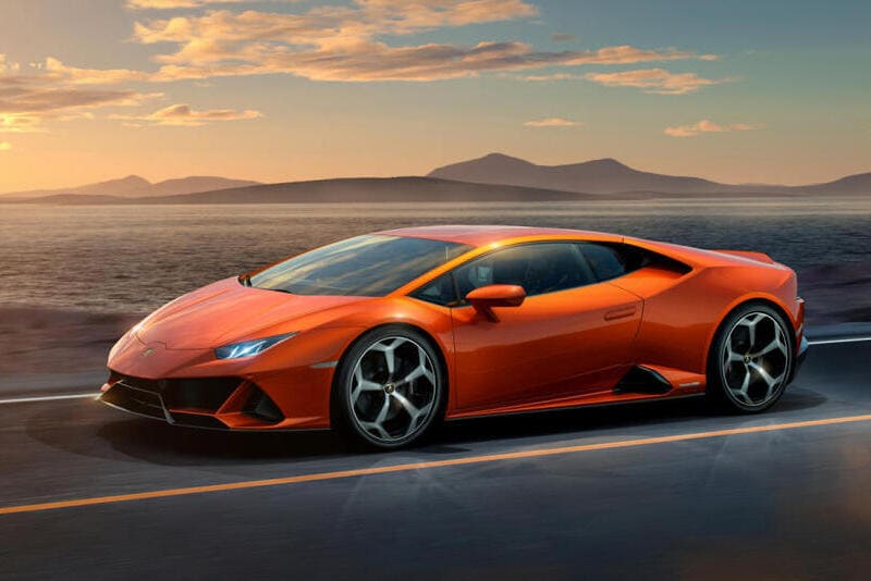 coches de lujo más vendidos : Lamborghini Huracan