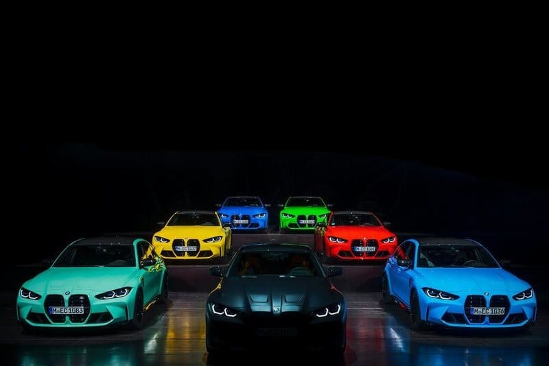 Nuevo BMW M3 colores