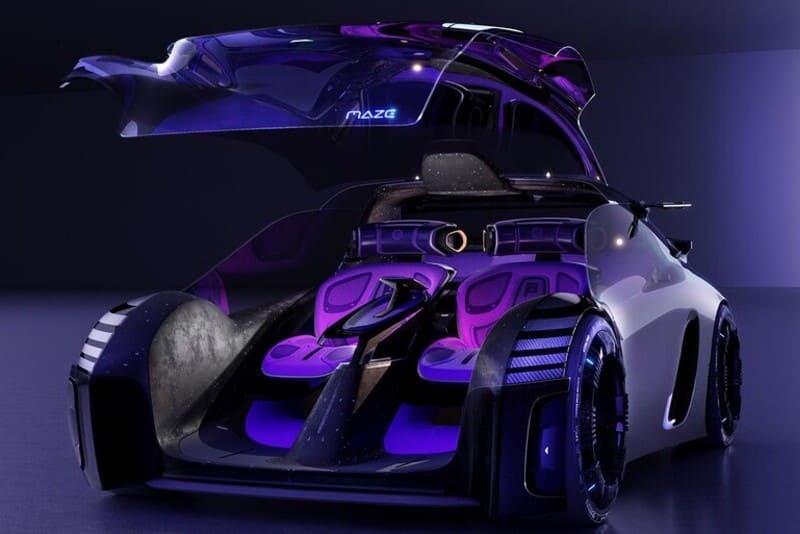 MG Maze, el concept car inspirado en el mundo gamer
