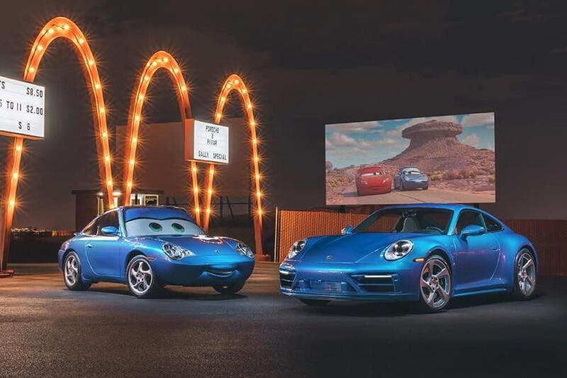 La millonaria puja por el Porsche 911 ‘Sally Carrera’ de ‘Cars’ El modelo, creado en conjunto con Pixar Studios, se ha subastado California.