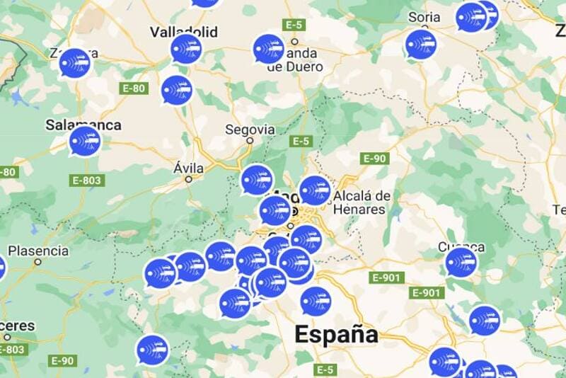 La DGT cada vez emplea más en las carreteras los radares veloláser y por eso Google Maps  ha creado un mapa interactivo con sus ubicaciones 